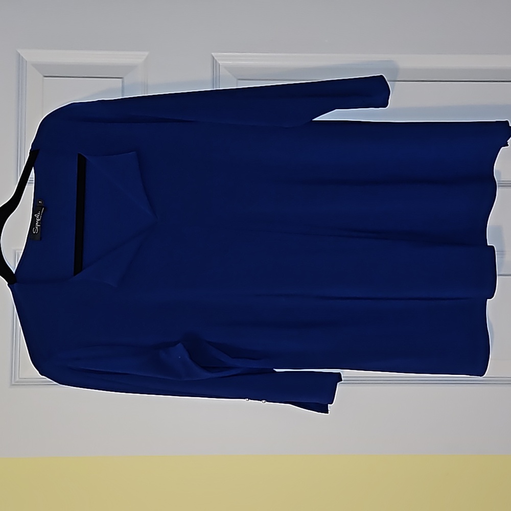 Sympli blue tunic top